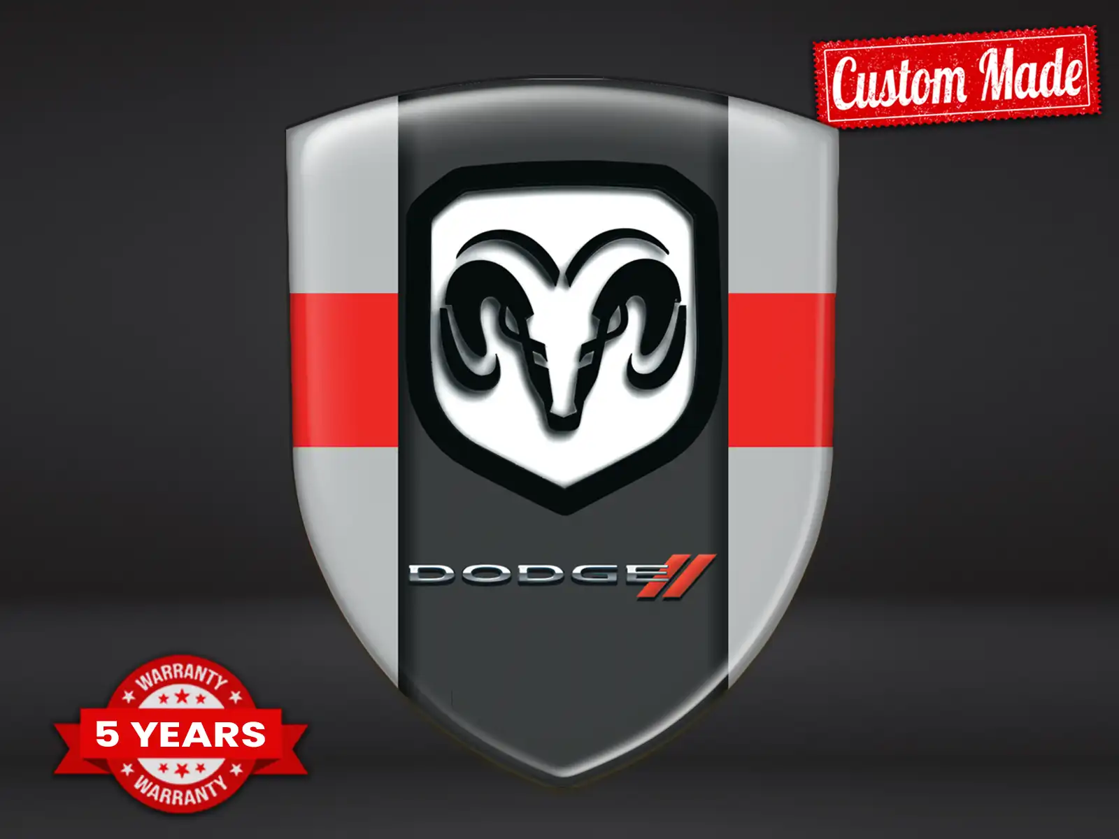 Dodge Stickers Logo Perso Pro Max Durable Design Stylé